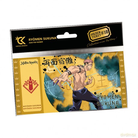 JUJUTSU KAISEN - Golden TIcket - Sukuna