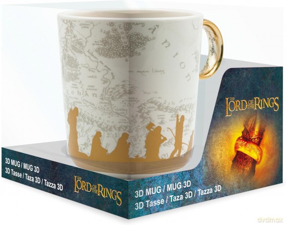 LORD OF THE RINGS - Kubek 3D handle - One Ring