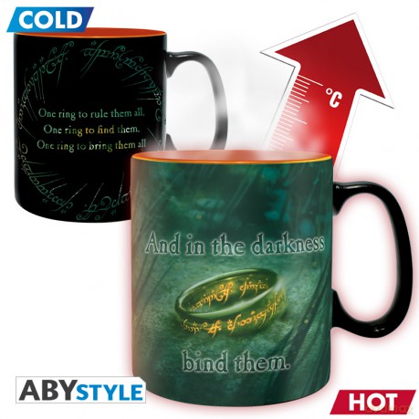 LORD OF THE RINGS - Kubek Heat Change - 460 ml - Sauron - cardboard