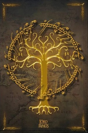 LORD OF THE RINGS - Poster Maxi 91.5x61 Foil - White Tree