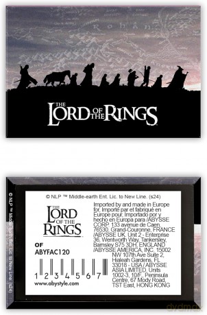 LORD OF THE RINGS - Standard Magnet - Fellowship of the Ring