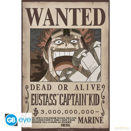 ONE PIECE - Poster Chibi 52x38 - Wanted Kid Wano