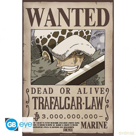 ONE PIECE - Poster Chibi 52x38 - Wanted Law Wano