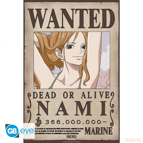 ONE PIECE - Plakat Chibi 52x38 - Wanted Nami Wano