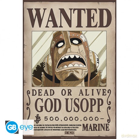 ONE PIECE - Poster Chibi 52x38 - Wanted Usopp Wano