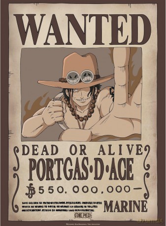 ONE PIECE - Set 2 Posters Chibi 52x38 - Wanted Sabo & Ace