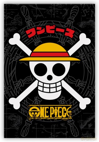 ONE PIECE - Standard Magnet - Strawhat Skull