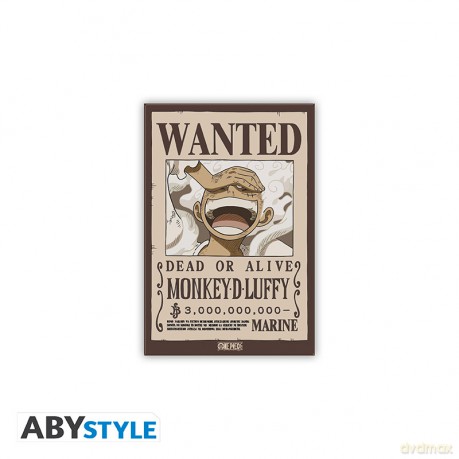 ONE PIECE - Standard Magnet - Wanted Luffy