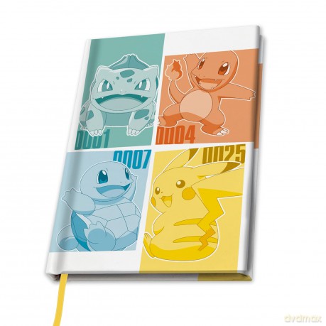 POKEMON - A5 Notes Kanto Starters