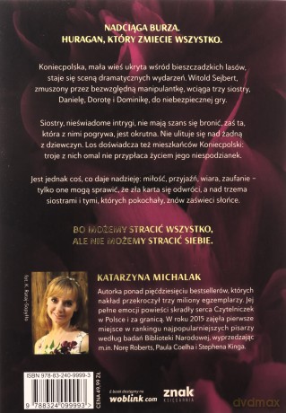 Burza. Trzy siostry (Tom 2) - Katarzyna Michalak [KSIĄŻKA]