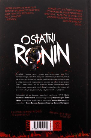 Nastoletnie Zmutowane Żółwie Ninja. Ostatni Ronin. Wojownicze Żółwie Ninja - Kevin Eastman, Peter Laird, Tom Waltz [KOMIKS]