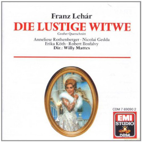 Rothenberger/Gedda/Mattes/Symp-Or.Graunk: Lustige Witwe [CD]