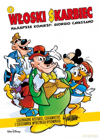 Włoski Skarbiec. Najlepsze komiksy: Giorgio Cavazzano. Kaczki (Tom 4) - Giorgio Cavazzano [KOMIKS]
