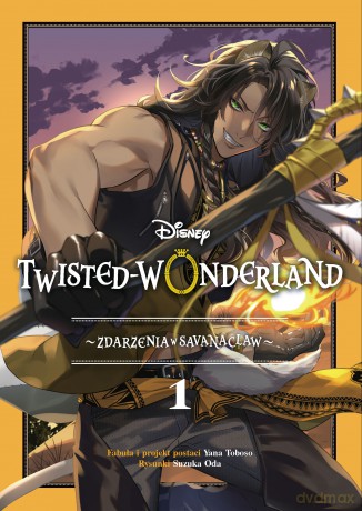 Zdarzenia w Savanaclaw. Manga Twisted-Wonderland (Tom 1) - Yana Toboso, Suzuka Oda [KOMIKS]