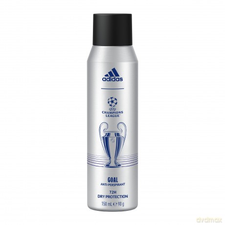 ADIDAS UEFA Champions League Goal Dezodorant anti-perspirant 72H w sprayu 150 ml