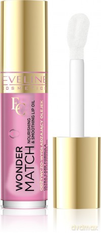 EVELINE Wonder Match Odżywczo Wygładzający Olejek do ust nr 02-Delicate Rose 5 ml