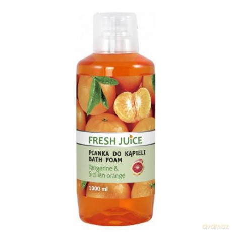 FRESH JUICE Pianka do kąpieli Mandarynka + Sycylijska pomarańcza 1000 ml