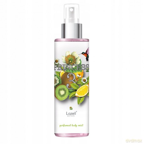 Lazell Perfumowana mgiełka do ciała Princess 200 m