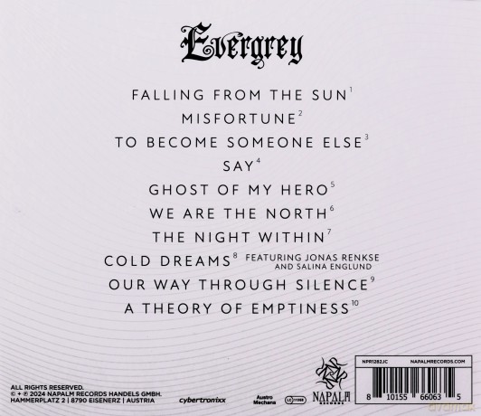Evergrey: Theories Of Emptiness [CD]