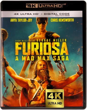 Furiosa: A Mad Max Saga (Furiosa: Saga Mad Max) [Blu-Ray 4K]