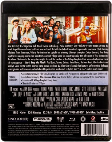 Can't Stop the Music [Blu-Ray 4K]+[Blu-Ray]