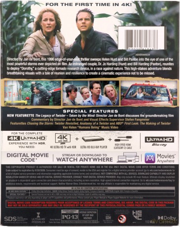 Twister [Blu-Ray 4K]