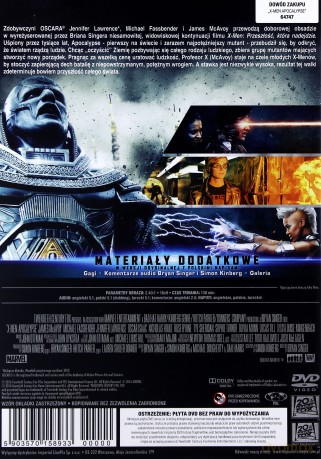 X-Men: Apocalypse [DVD]