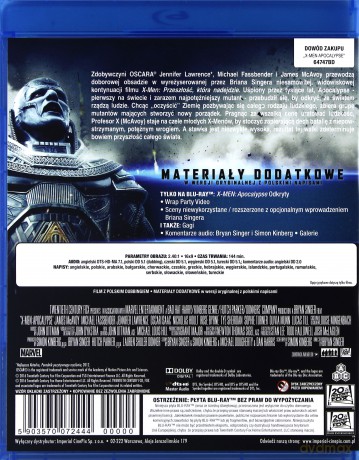 X-Men: Apocalypse [Blu-Ray]