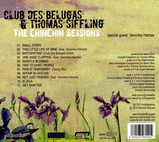 Club Des Belugas and Thomas Siffling: The Chinchin Sessions [CD]
