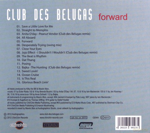 Club Des Belugas: Forward [CD]