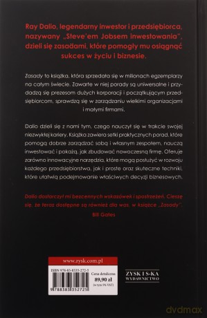 Zasady. Życie i praca - Ray Dalio [KSIĄŻKA]