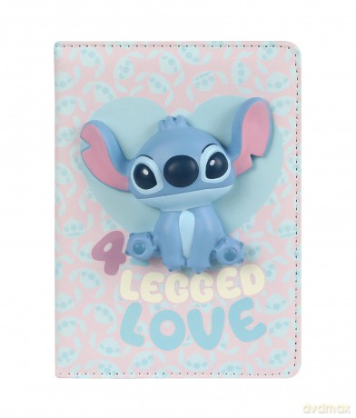 Notes B6 Squishy 3D Disney Fashion Stitch wzór 1