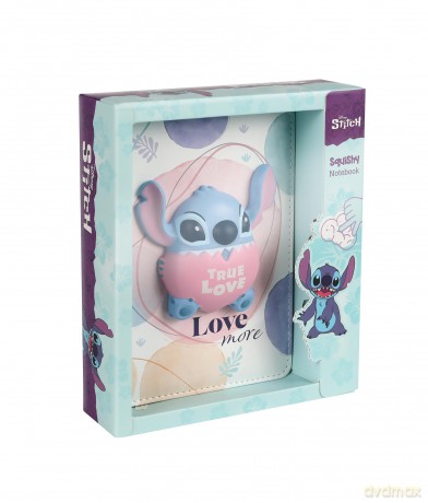 Notes B6 Squishy 3D Disney Fashion Stitch wzór 3