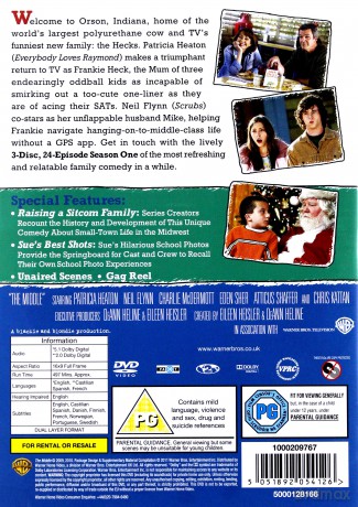 The Middle Season 1 (Pępek ?wiata Sezon 1) [3DVD]
