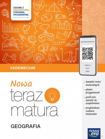 Teraz matura 2024/2025 Geografia Vademecum zakres rozszerzony EDYCJA 2024 - Błaszczykiewicz Wojciech, Jerun Olga, Mazur Mirosław [KSIĄŻKA]