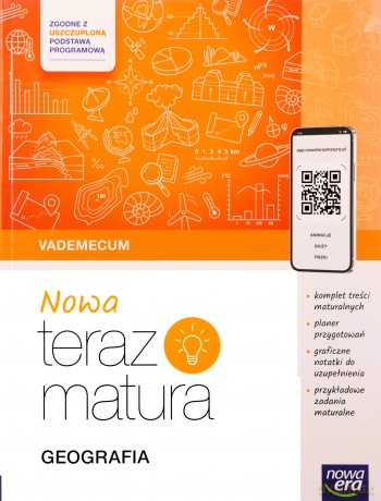 Teraz matura 2024/2025 Geografia Vademecum zakres rozszerzony EDYCJA 2024 - Błaszczykiewicz Wojciech, Jerun Olga, Mazur Mirosław [KSIĄŻKA]