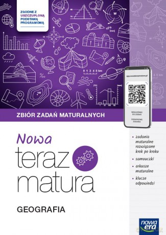 Teraz matura 2024/2025 Geografia zbiór zadań maturalnych - Feliniak Violetta, Gański Mateusz, Srokosz Wiesław, Siliczak Waldemar [KSIĄŻKA]