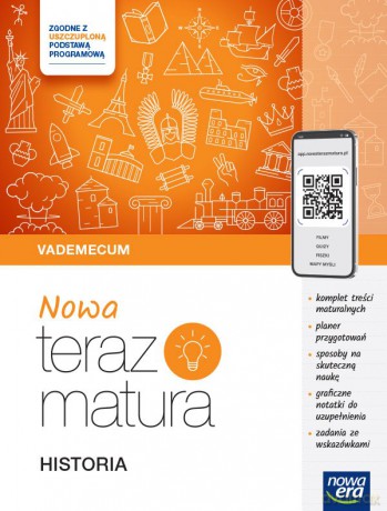 Teraz matura 2024/2025 Historia vademecum poziom rozszerzony - Jurek Krzysztof, Klint Paweł, Kłodziński Karol, Krzemiński Tomasz, Machałek Małg [KSIĄŻKA]