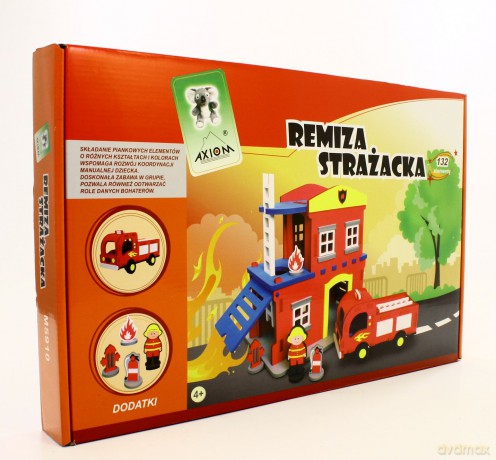 AXIOM ZESTAW PIANKOWY REMIZA STRAŻACKA [ZABAWKA]