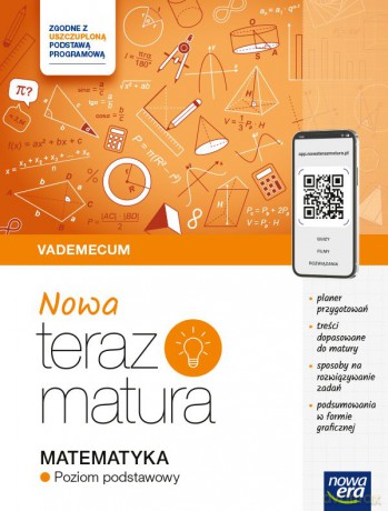Teraz matura 2024/2025 Matematyka vademecum poziom podstawowy - Jerzy Janowicz [KSIĄŻKA]