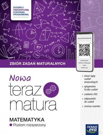 Teraz matura 2024/2025 Matematyka zbiór zadań maturalnych poziom roszerzony [KSIĄŻKA]