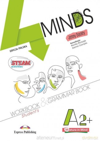 4 Minds A2+ ćwiczenie + DigiBook (kod) - Jenny Dooley [KSIĄŻKA]