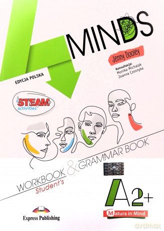 4 Minds A2+ ćwiczenie + DigiBook (kod) - Jenny Dooley [KSIĄŻKA]