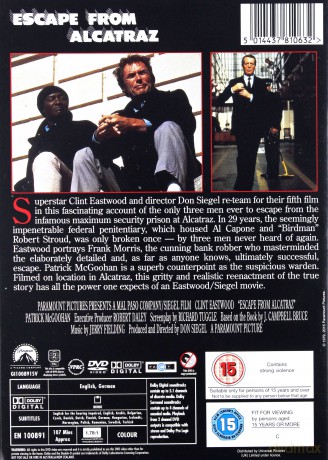 Ucieczka z Alcatraz [DVD]
