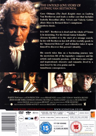 Immortal Beloved (Wieczna miłość) [DVD]
