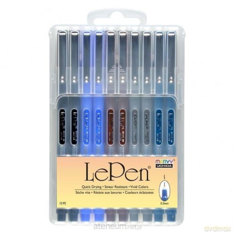 Cienkopisy Le Pen Earth Tone 10szt