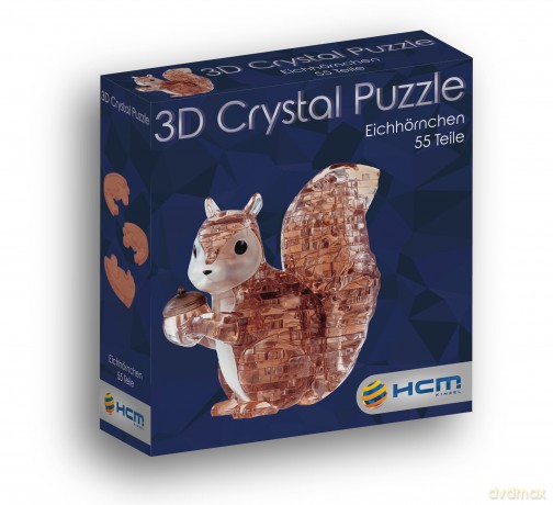 Crystal Puzzle - Wiewiórka [PUZZLE]