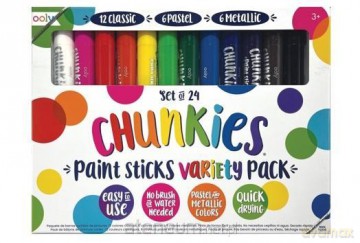 Farby w kredce Chunkies Paint Sticks 24szt