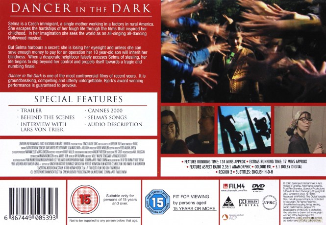 Dancer In The Dark (Tańczac w Ciemnościach) [DVD]