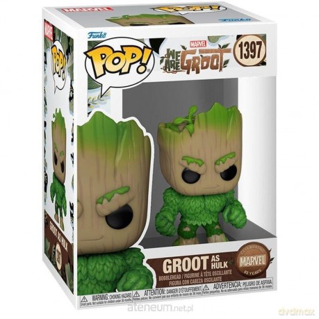 Funko POP Marvel: Groot jako Hulk [FIGURKA]